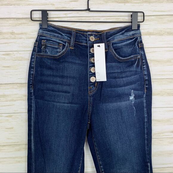 Kancan NWT Karlee Ultra High Rise Ankle Skinny Jeans - Picture 3 of 8